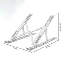 Adjustable Aluminum Alloy Portable Foldable Height Adjustable Cooling Non-Slip Laptop Stand