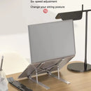 Adjustable Aluminum Alloy Portable Foldable Height Adjustable Cooling Non-Slip Laptop Stand