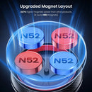 TOPK Magnetic Car Phone Mount in Car Air Vent Magnetic, 6 N52 Magnets Universa Phone Holders