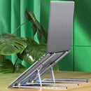 Adjustable Aluminum Alloy Portable Foldable Height Adjustable Cooling Non-Slip Laptop Stand