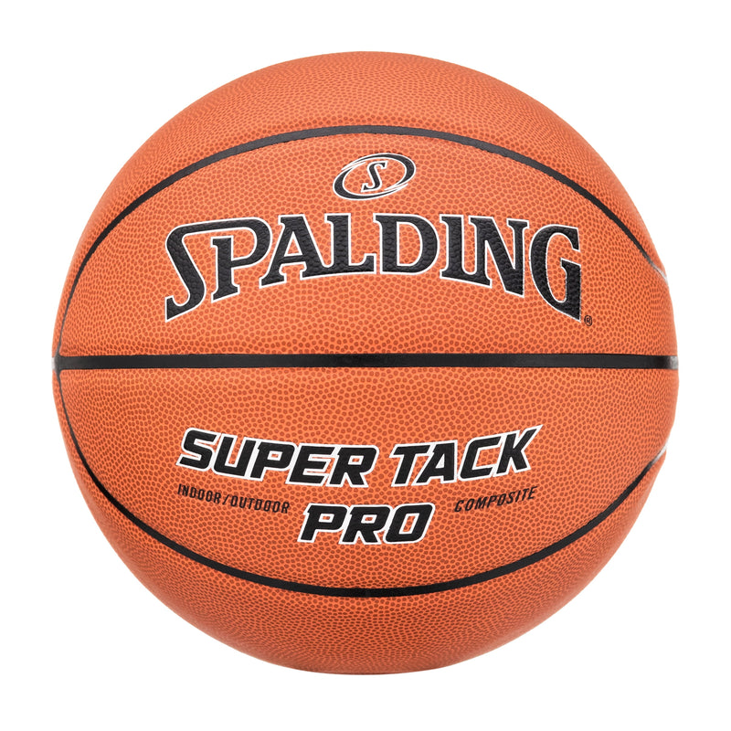 Spalding Super Tack Pro Indoor and Outdoor Basketball - Size 7, 29.5"