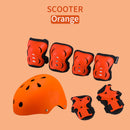 Children's 1-3 years old, 8 safety helmets, knee, elbow pads, protective gear