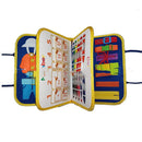 Children's Busy Board Dressing Buttoning Learning Baby Early Education Preschool Sensory Learning Toy
