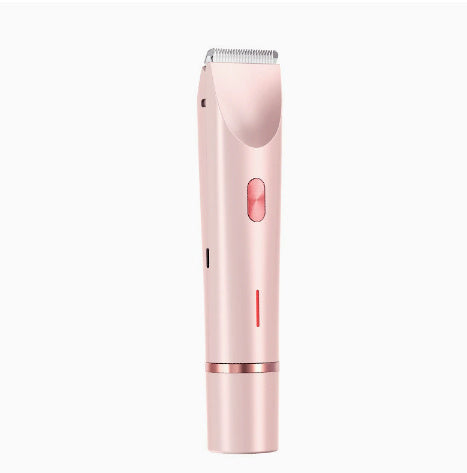 2 In 1 Hair Removal Epilator USB Rechargeable Trimmer Women Body Razor Face Leg Armpit