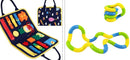 Children's Busy Board Dressing Buttoning Learning Baby Early Education Preschool Sensory Learning Toy