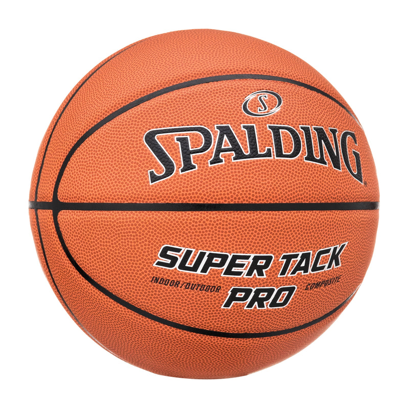 Spalding Super Tack Pro Indoor and Outdoor Basketball - Size 7, 29.5"