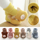 Baby socks with thickened loops for autumn and winter, baby floor socks