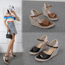 Wedge heel thick-soled high-heeled sandals for women