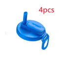 Soda Cola Can Lid with Straw Reusable Can Stopper For Soda Beer Drinks Juice Fits Standard Coke Can