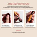 5 Piece portable Bamboo Bing Mini beauty egg led mirror makeup brush