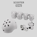 Children's 1-3 years old, 8 safety helmets, knee, elbow pads, protective gear