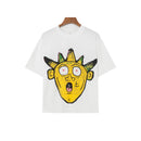 Summer new fashion brand cartoon print boys and girls street short-sleeved T-shirt