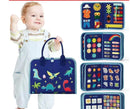 Children's Busy Board Dressing Buttoning Learning Baby Early Education Preschool Sensory Learning Toy