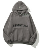 Letter printed hoodie for men and women High street group build cultural sweater fashion coat