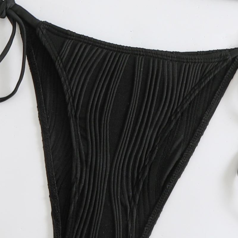 New black swimsuit fashionable Women's bikini