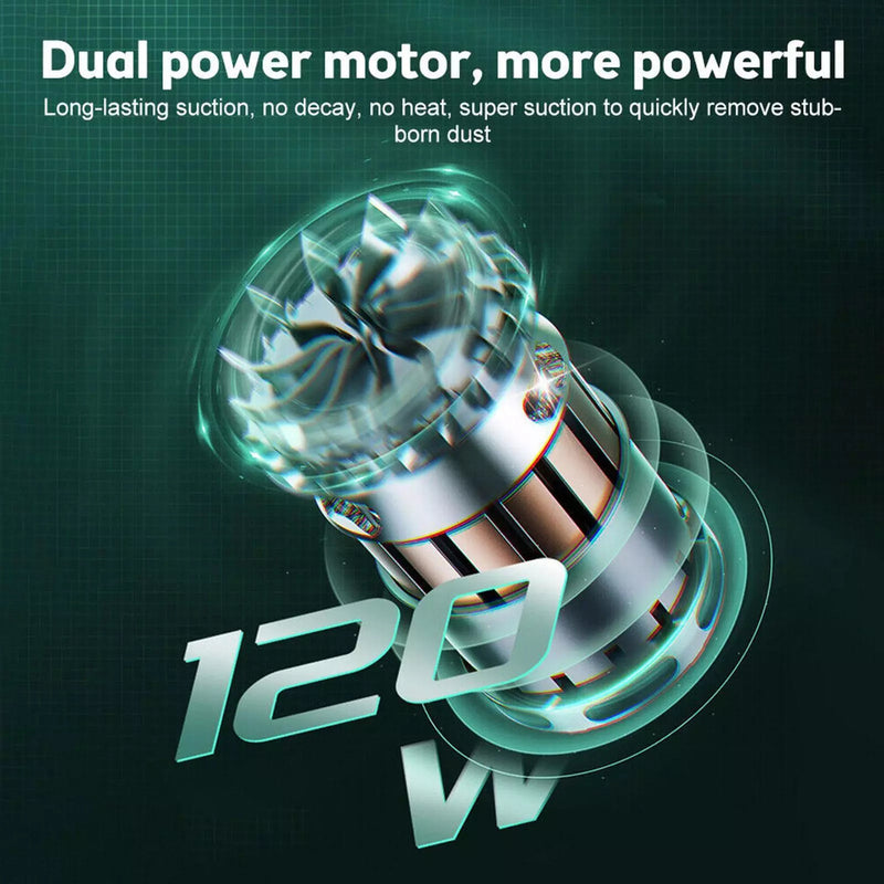 Mini Cordless Portable Rechargeable Hand-Held Vacuum Cleaner Car Auto Home Wireless Handheld