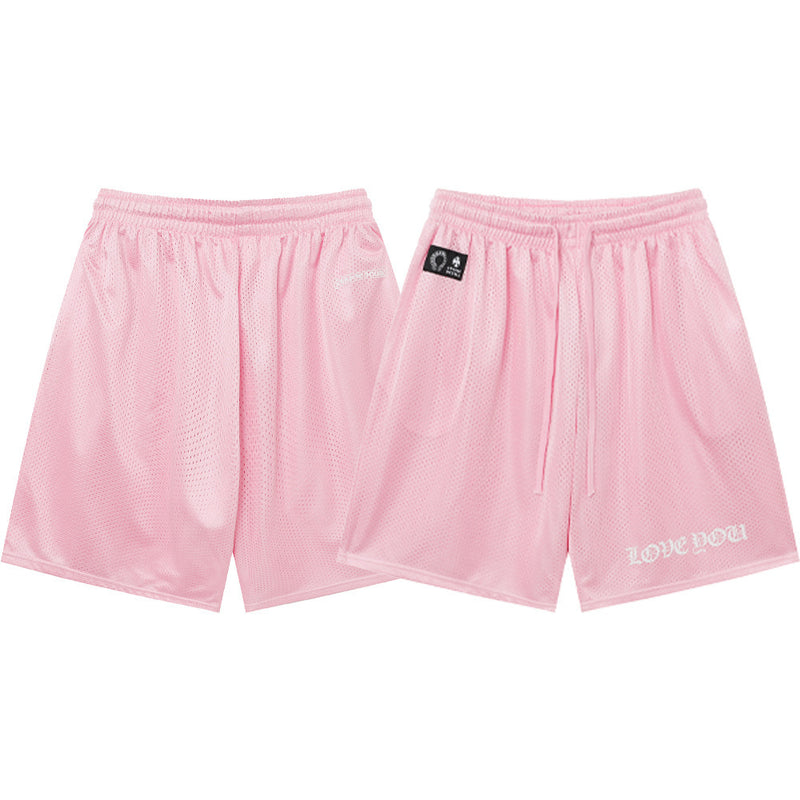 Trendy brand direct-spray ice hockey loose short for both men and women