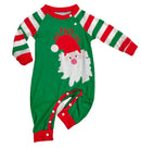 Cross-border letter striped Christmas parent-child  clothes pajamas