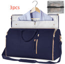 Large Capacity Travel Duffle Bag Women's Handbag Folding Suit Waterproof Bag