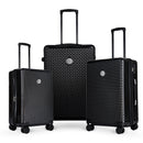 3 Piece Set Hard Shell Suitcases With Wheels, Light Expandable With TSA Lock, Carry-On, 20 Inches, 24 Inches, 28 Inches