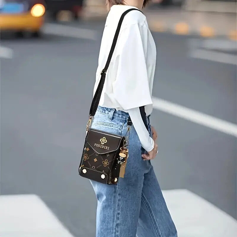 Small Crossbody Phone Travel Crossbody Cellphone Wallet Shoulder Bag