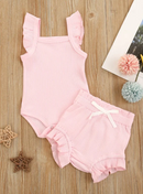 Summer cute toddler baby girl boy dress set 0-18m