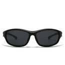 Futuristic silver Y2K men's, women's fashion cycling sunglasses connector Millennium Spice Sun