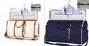 Large Capacity Travel Duffle Bag Women's Handbag Folding Suit Waterproof Bag