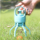 Portable Lightweight Dog Pooper Scooper With Built-in Poop Bag Dispenser Eight-claw Shovel