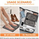 Remote control foot massage treatment EMS multi-function massage pad foot massager