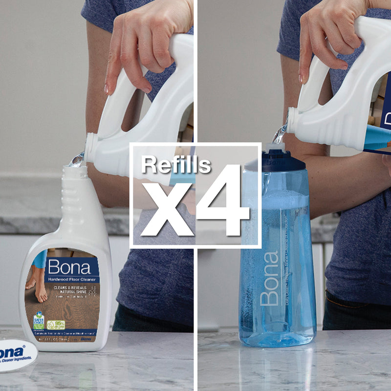 Bona® Hardwood Floor Cleaner Refill Unscented 128 fl oz