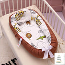 Baby Removable And Washable Bed Crib Portable Crib Travel Bed Cotton Cradle