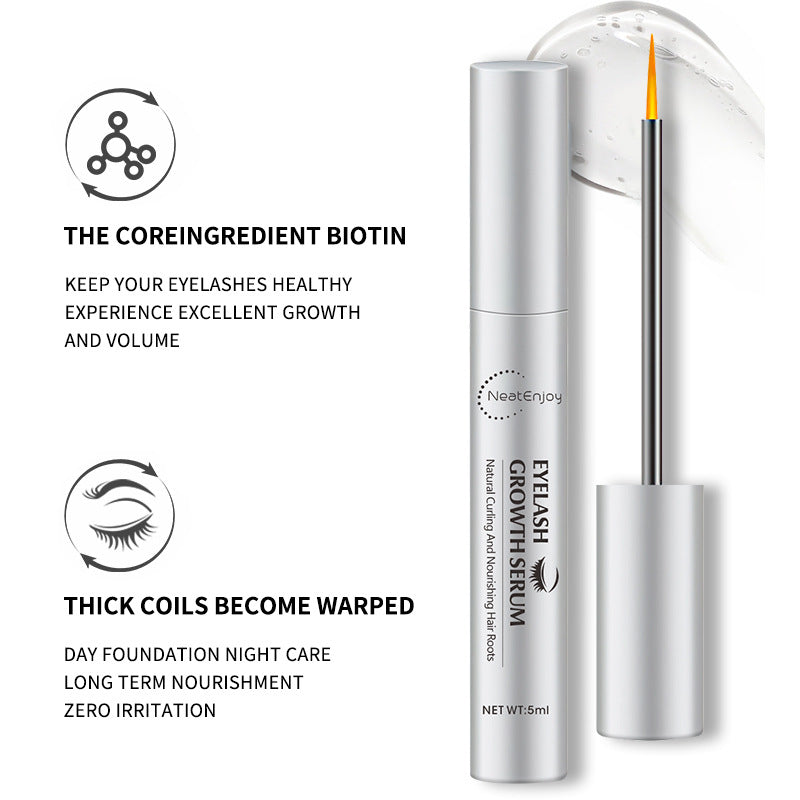 Eyelash Growth Serum for curly and thick eyelashes