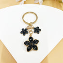 Five-petal Cherry Blossom Key chain, sweet and fresh keychain, bag pendant MOQ2