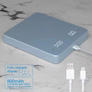 Electronic scale with timing 3kg household kitchen scale LED hidden screen charging