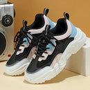 Spring and autumn new thick sole trend couple casual sports sneakers