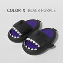 Three-generation mandarin duck Shark summer, beach flip-flops for women to wear outside