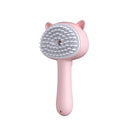 Hair Cleaning With Mist Multifunctional Cat Grooming Rechargeable Self Cleaning Slicker Brush