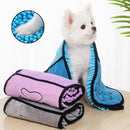 Dogs Cats Towels Super Absorbent Microfiber Bathrobe Bath Quick-Drying