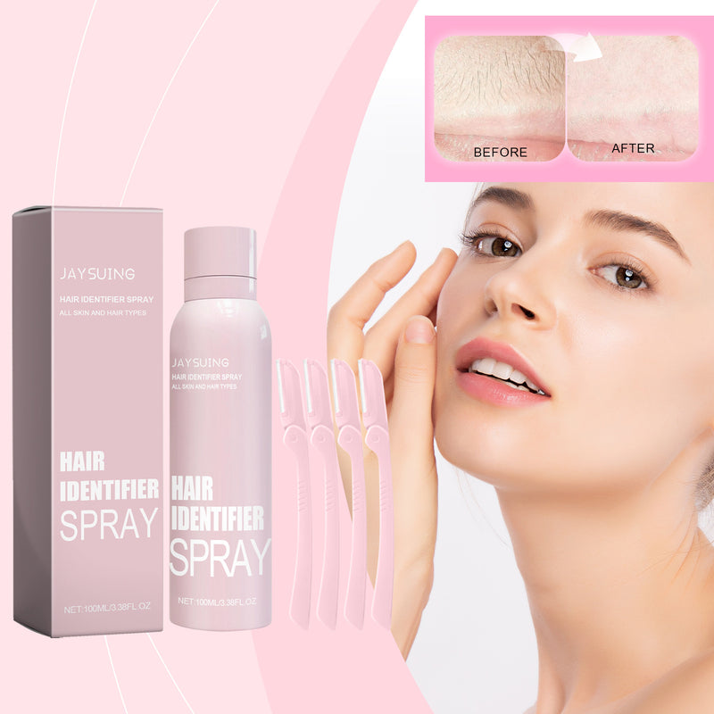 Hair Identifier Spray Shaving Moisturizing Dermaplaner Spray For Face Shaving Skin Care
