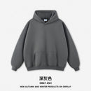 RS men's | autumn and winter hoodie plus fleece hoodie men's American fashion hoodie men's and women's Bajia hoodie