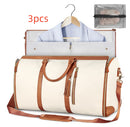 Large Capacity Travel Duffle Bag Women's Handbag Folding Suit Waterproof Bag