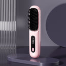 New straight hair comb wireless straight hair comb Negative ion straight hair comb wireless straight hair curly portable straight hair comb