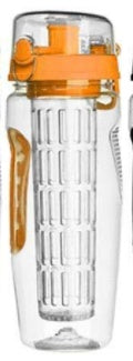 32Oz Fruit Infusing Water Bottle Fruit Bottle BPA Free Plastic Sport Fruit Infuser Juice Shaker Drink Bottle