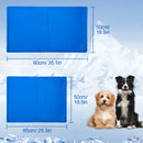 Dog Cat Cooling Mats, Pressure Activated Cooling Pad, No Water Or Refrigeration Needed, Non-Toxic Gel