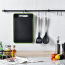 Double-side Cutting Board With Defrosting Function Chopping Board With Knife Sharpener