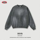 BE men's | autumn heavy 370G wash and do old all-in-one hoodie men loose spray monkey sleeve long sleeve