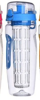 32Oz Fruit Infusing Water Bottle Fruit Bottle BPA Free Plastic Sport Fruit Infuser Juice Shaker Drink Bottle