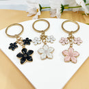 Five-petal Cherry Blossom Key chain, sweet and fresh keychain, bag pendant MOQ2