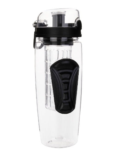 32Oz Fruit Infusing Water Bottle Fruit Bottle BPA Free Plastic Sport Fruit Infuser Juice Shaker Drink Bottle